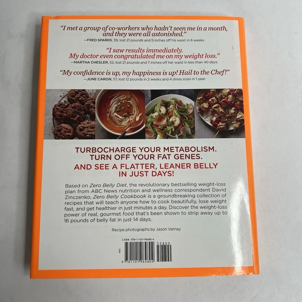 Zero Belly Cookbook : 150+ Delicious Recipes to Flatten Lean Out David Zinczenko